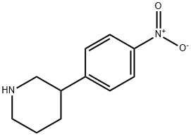 3-(4-Nitrophenyl)piperidine Structure