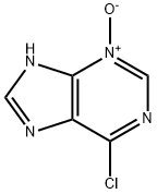 6-Chloropurine 3-oxide Struktur