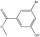 METHYL-3-BROMO-5-HYDROXYBENZOATE Structure