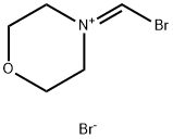4-(bromomethylene)morpholin-4-ium bromide 化学構造式