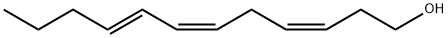 (Z,E,E)-3,6,8-Dodecatrien-1-ol Structure