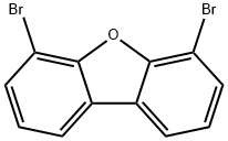 4,6-Dibromodibenzofuran Structure