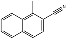 1-甲基-2-萘氰 结构式