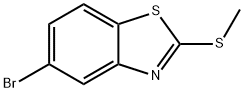 5-Bromo-2-(methylthio)benzo[d]thiazole Struktur