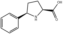 (5R)-5-苯基-L-脯氨酸,203645-40-3,结构式