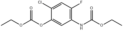 ethyl 4-chloro-5-(ethoxycarbonyloxy)-2-fluorophenylcarbamate|2-氯-5-[(乙氧基羰基)氨基]-4-氟苯基碳酸乙酯