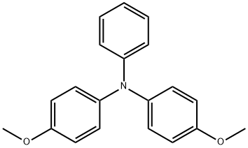 4,4'-二甲氧基三苯胺 结构式