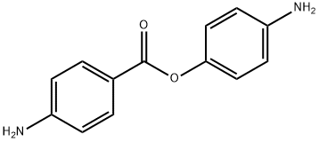 4-Aminobenzoic acid 4-aminophenyl ester Structure