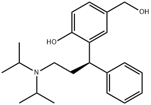 3-[(1R)-3-[Bis(1-methylethyl)amino]-1-phenylpropyl]-4-hydroxybenzenemethanol Structure