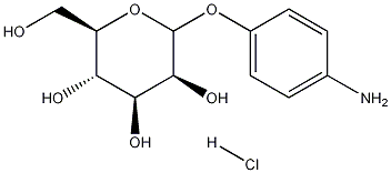 4-氨基苯基B-D-甘露吡喃糖苷盐酸盐 结构式