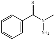 N-甲基-N-硫代苯甲酰肼,21048-05-5,结构式