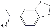 (1R)-1-(2H-1,3-苯并二氧-5-基)乙烷-1-胺 结构式