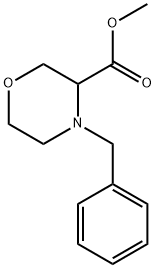 4-苄基-3-吗啉甲酸甲酯,212650-44-7,结构式