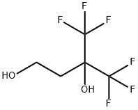 1,3-Butanediol, 4,4,4-trifluoro-3-(trifluoromethyl)- Struktur