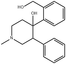4-Piperidinol, 4-[2-(hydroxymethyl)phenyl]-1-methyl-3-phenyl-|4-(2-(羟甲基)苯基)-1-甲基-3-苯基哌啶-4-醇