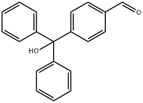 4-(hydroxydiphenylmethyl)benzaldehyde 化学構造式