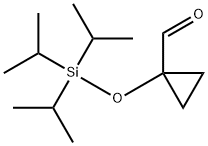 1-Flormyl-1-(triisopropylsilyloxy)cyclopropane 结构式
