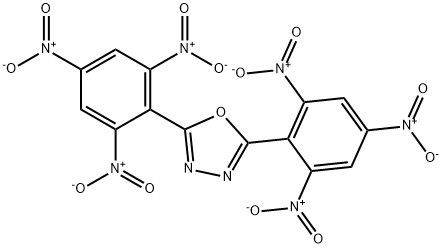 2,5-Dipicryl-1,3,4-oxadiazole 结构式