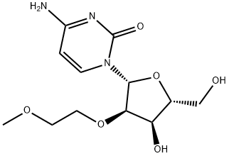 2'-O-(2-Methoxyethyl)cytidine 化学構造式