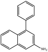 2-Amino-4-phenylnaphthalene Struktur