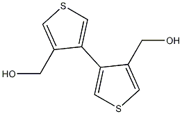 [3,3'-Bithiophene]-4,4'-dimethanol,23062-33-1,结构式