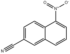 2-Cyano-5-nitronaphthalene 结构式