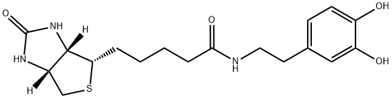 N-Biotinyl Dopamine 结构式
