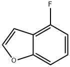 4-氟苯并呋喃, 24410-58-0, 结构式