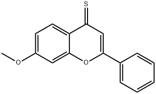 7-methoxy-2-phenyl-4H-chromen-4-one Structure