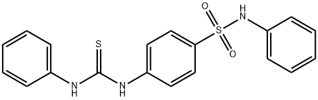 N-PHENYL-4-[[(PHENYLAMINO)THIOXOMETHYL]AMINO]-BENZENESULFONAMIDE