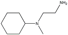 N-(2-aminoethyl)-N-methylcyclohexanamine Struktur