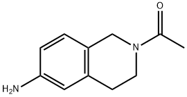 2-Acetyl-1,2,3,4-tetrahydroisoquinolin-6-amine Structure