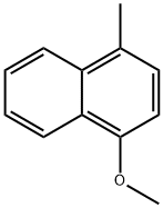 1-甲氧基-4-甲基萘 结构式
