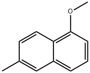 1-Methoxy-6-methylnaphthalene Structure