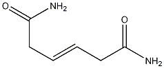 3-ヘキセンジアミド 化学構造式