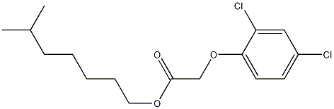 Isooctyl (2,4-dichlorophenoxy)acetate Struktur