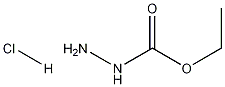 Ethyl  hydrazine  carboxylate  hydrochloride 化学構造式