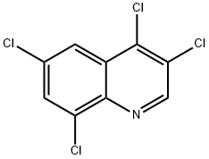 3,4,6,8-Tetrachloroquinoline,25771-78-2,结构式