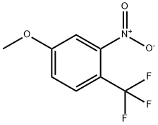 4-甲氧基-2-硝基三氟甲苯,25889-37-6,结构式