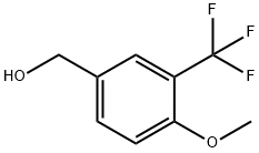 (4-methoxy-3-(trifluoromethyl)phenyl)methanol Structure