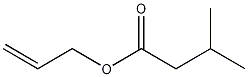 Allyl isovalerate Structure