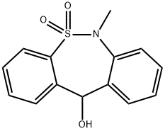 6,11-Dihydro-6-methyl-dibenzo[c,f][1,2]thiazepin-11-ol 5,5-Dioxide