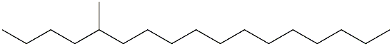 5-Methylheptadecane Structure