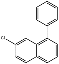 7-Chloro-1-phenylnaphthalene Structure