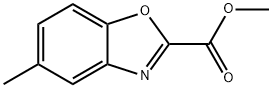 5-甲基苯并[D]噁唑-2-甲酸甲酯 结构式