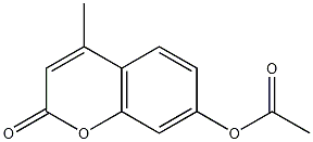 7-乙酰氧基-4-甲基香豆素,274-75-9,结构式
