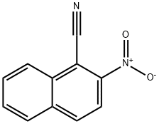 1-Cyano-2-nitronaphthalene Structure