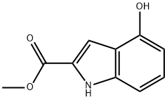 Methyl 4-hydroxy-1H-indole-2-carboxylate Struktur