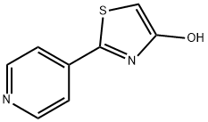 2-(4-吡啶基)-4-噻唑醇,285995-73-5,结构式