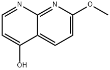 4-Hydroxy-7-methoxy-[1,8]naphthyridine Structure